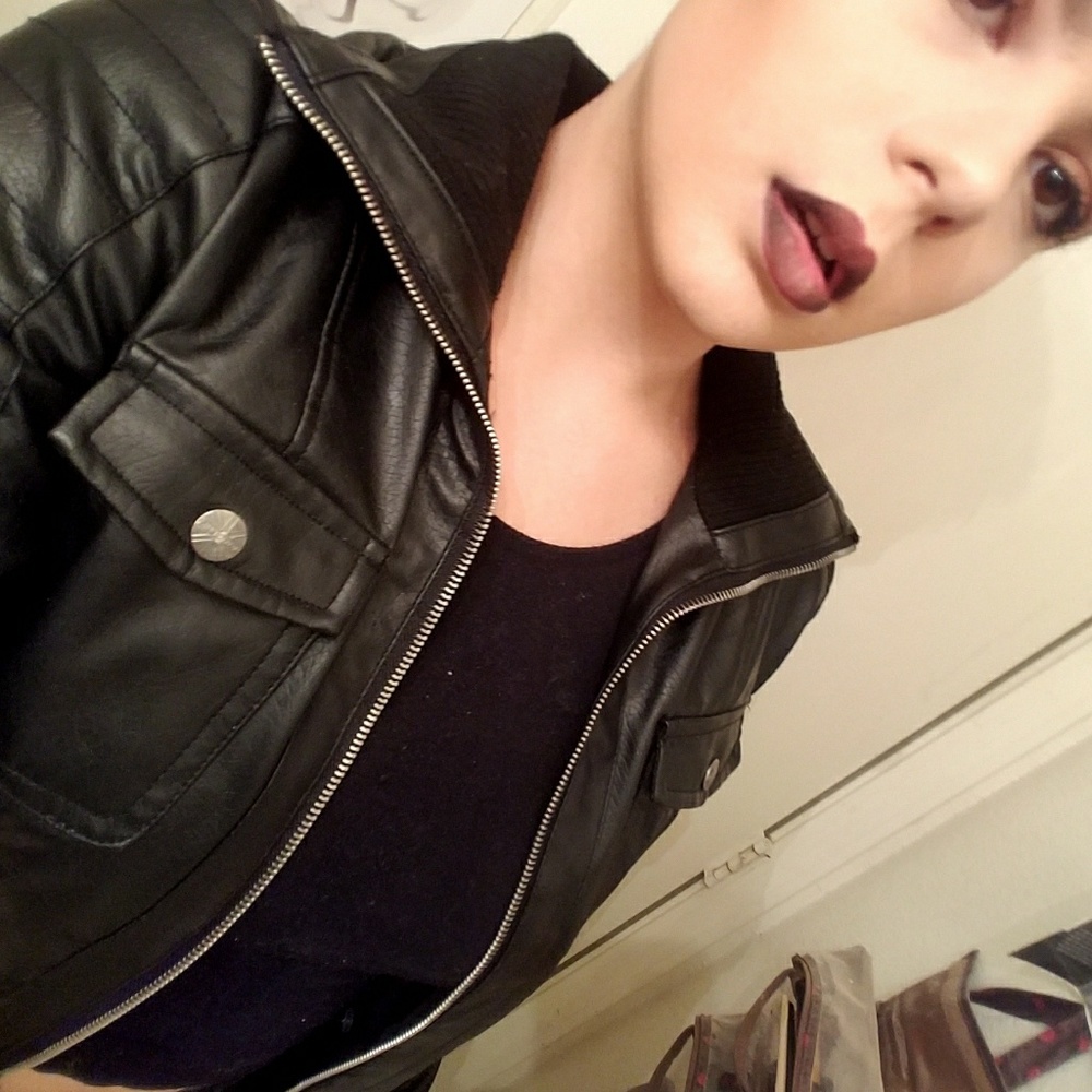 Vegan Leather Jacket